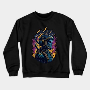 Space Trip - Drip Neon Crewneck Sweatshirt